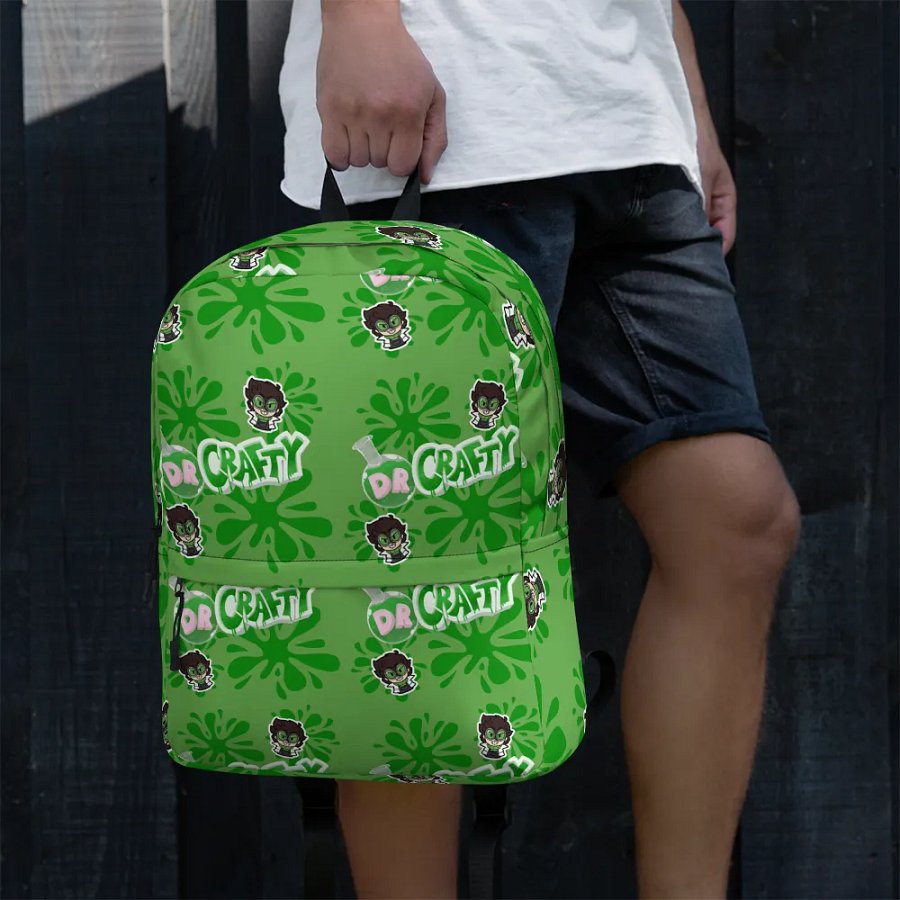 Dr Crafty Pattern Backpack product image (5)