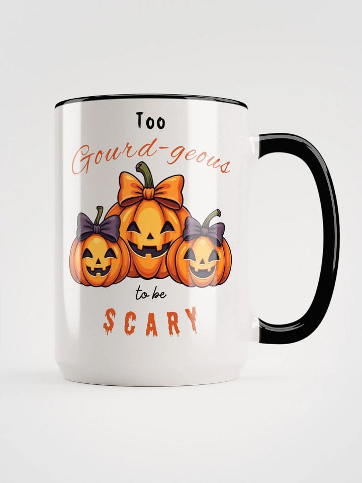 Too Gourd-geous to be Scary Color Inside Mug (15oz) product image (1)