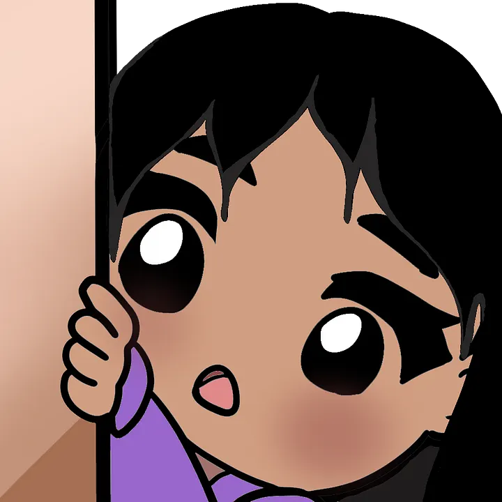 Lurk Emote - Black Hair, Brown Skin product image (1)