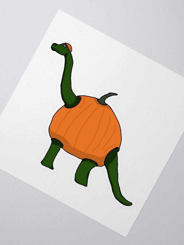 Bronto-pumpkin sticker product image (2)