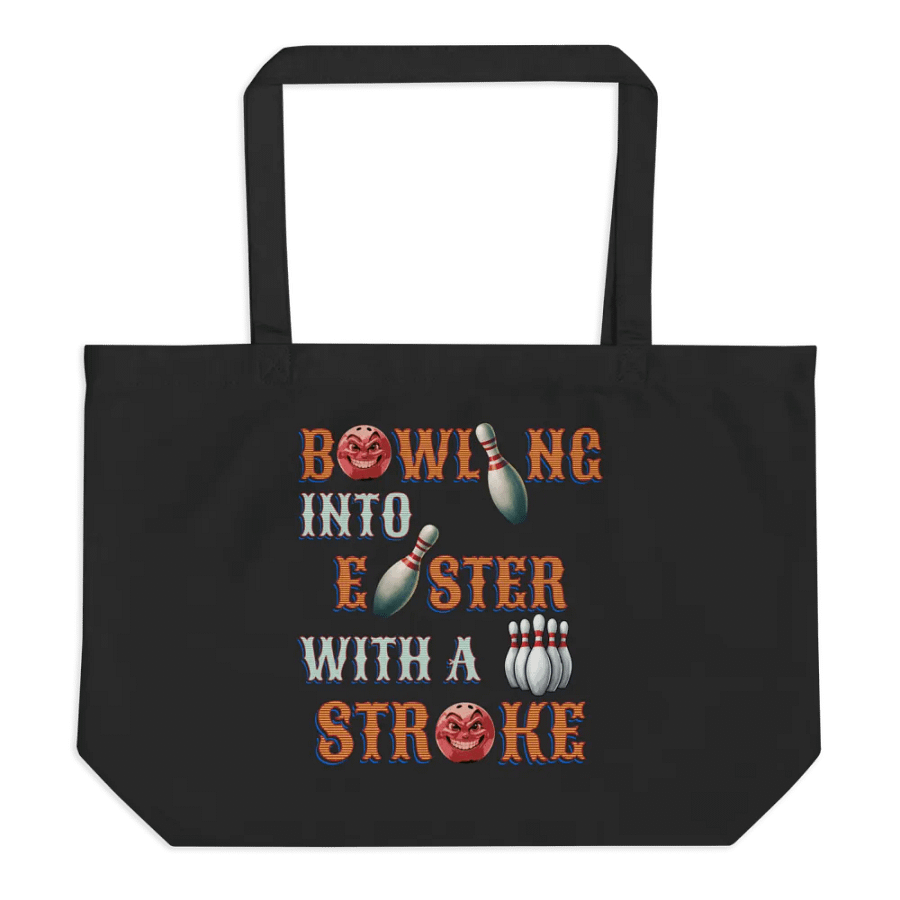 Bowling Into Easter With A Strike Tote Bag product image (1)