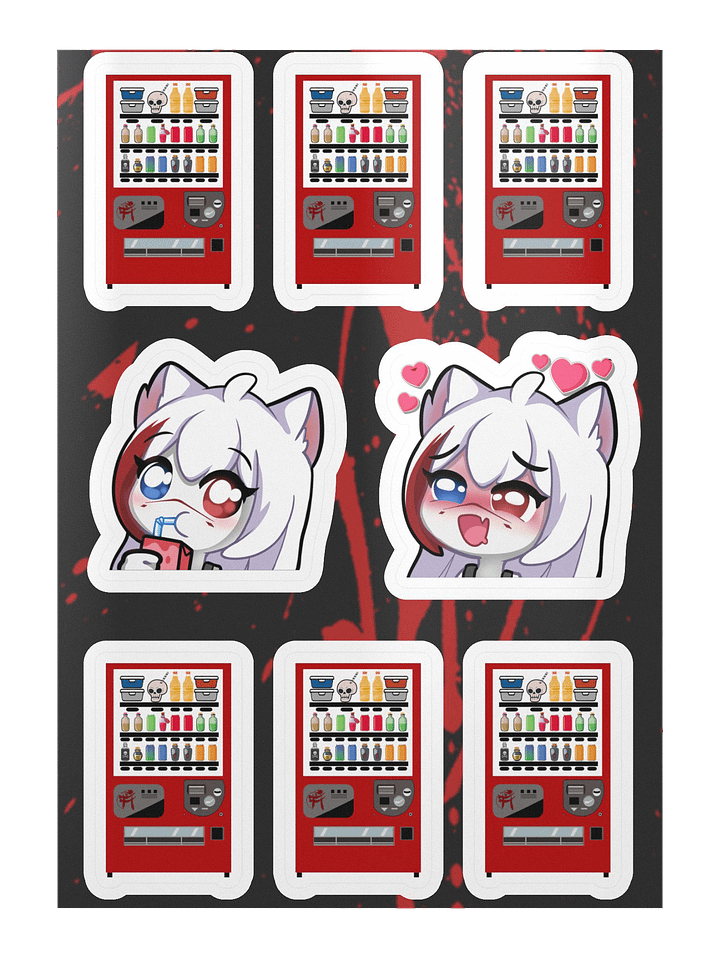 【VIXWYTCH】Vendychan Love Sticker Pack product image (1)