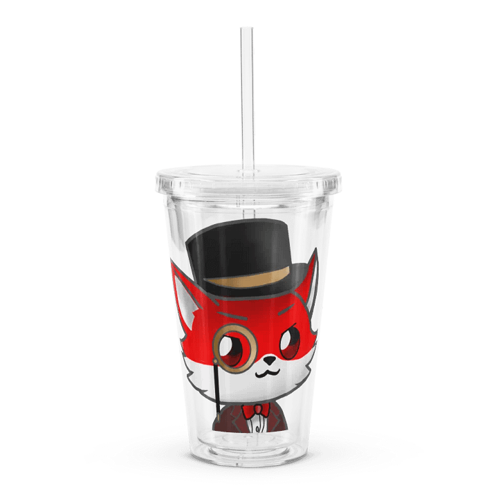 Dapper Fox Clear Tumbler product image (1)