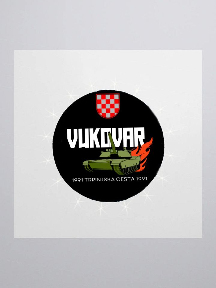 VUKOVAR Tank Memorial Stickers product image (1)