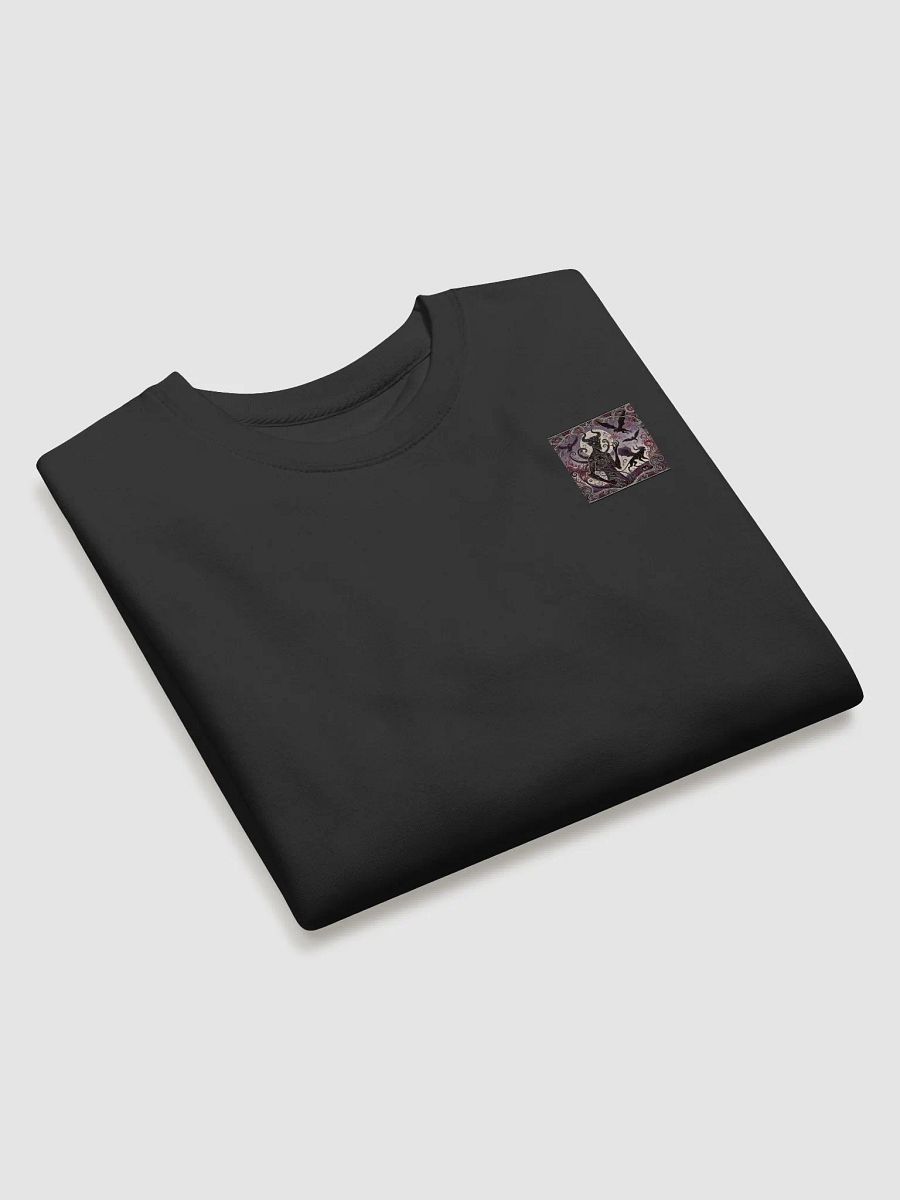 Art Nouveau Demon Halloween Long Sleeve Shirt - Elegantly Spooky Gothic Style product image (3)