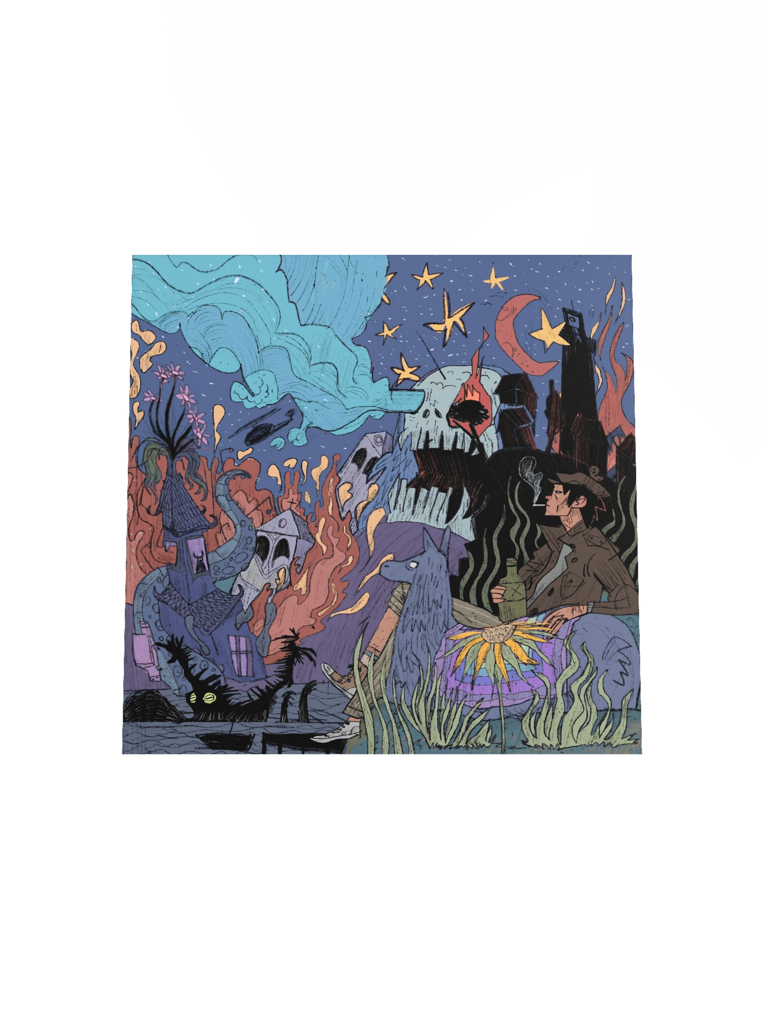 Llama Fantasy - Print product image (4)