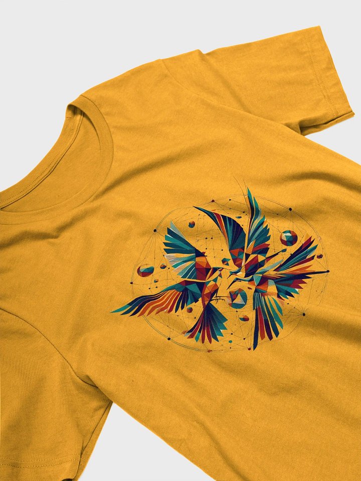 Geometric Avian Elegance T-Shirt product image (2)