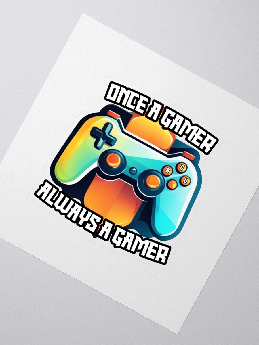 All Gamers United sticker product image (2)