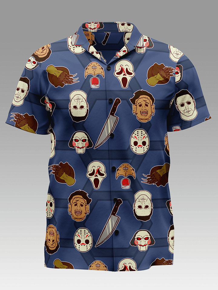 Big Print Killer Button-up Shirt product image (1)
