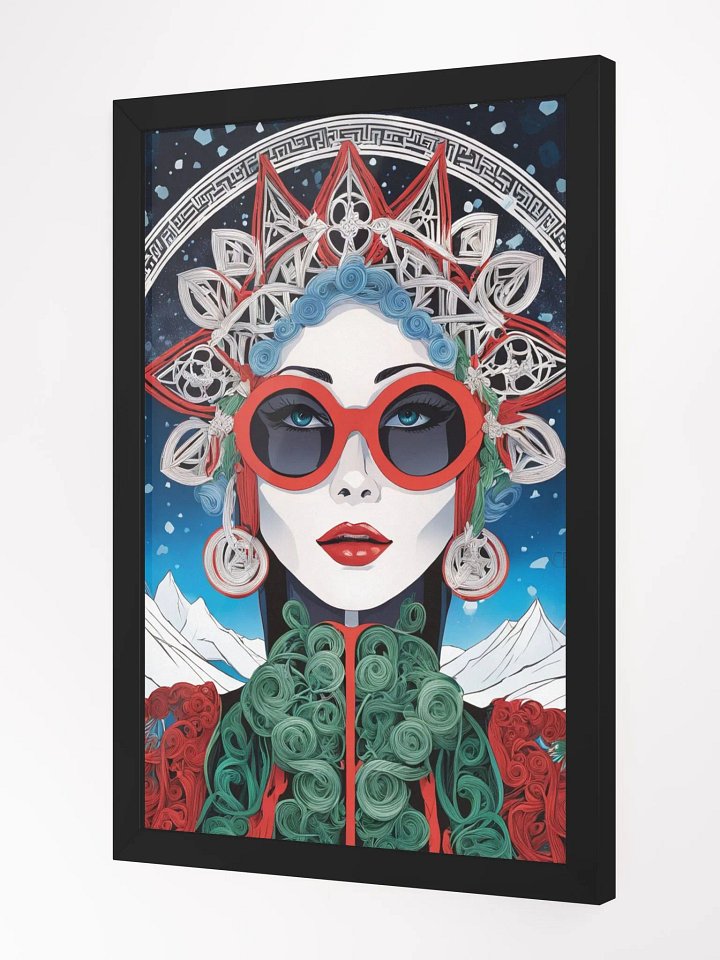 Winter Wiccan 05 - Framed Matte Poster product image (2)