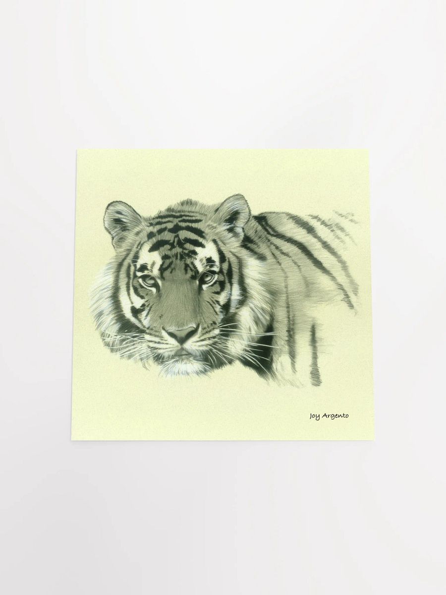 Tiger on Yellow Print product image (7)