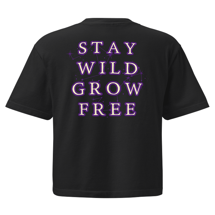 school of drama | crop tee | libra-scorpio cusp product image (2)