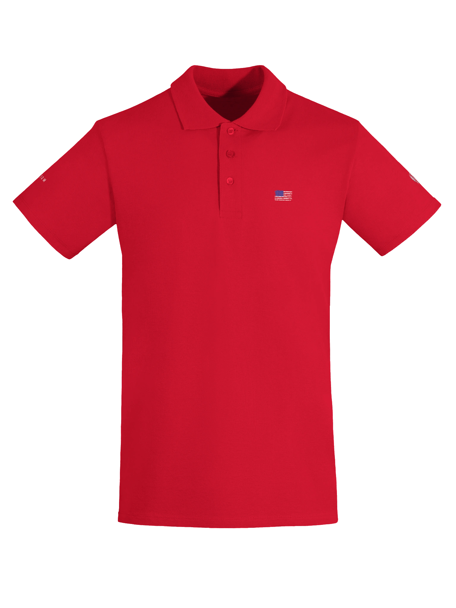 Low Key Freedom Polo American Flag product image (5)