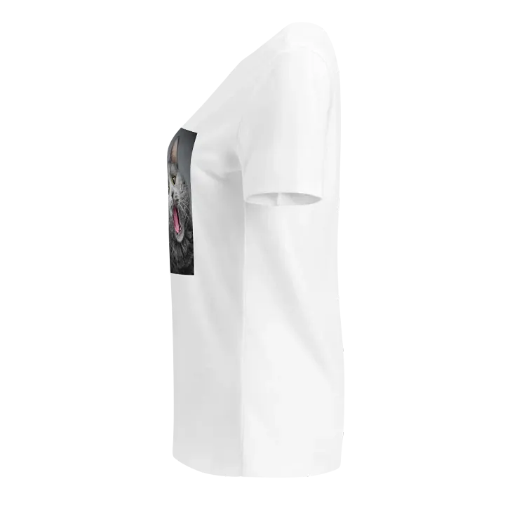 Purr-ple Meow Women's V-Neck Tee product image (2)