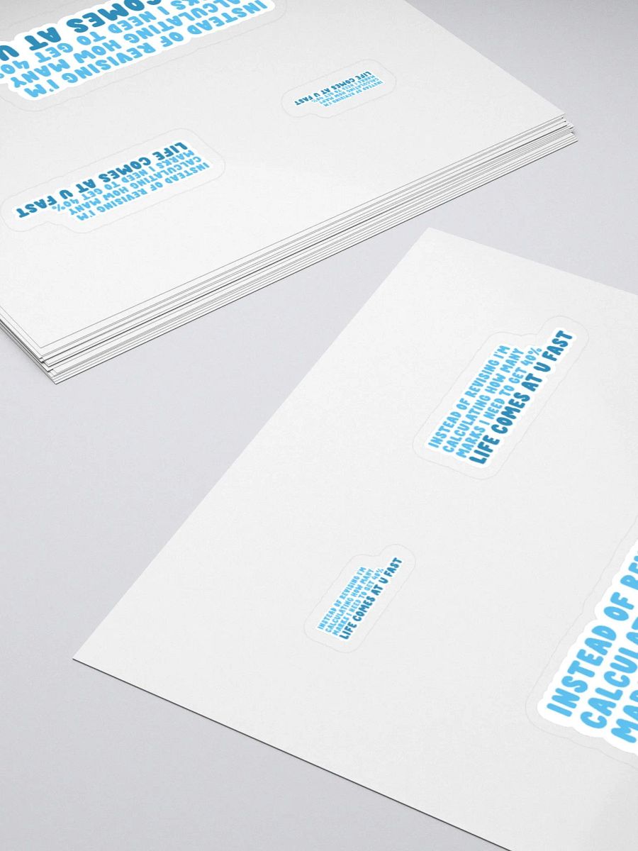 Life Come At You Fast Sticker product image (4)