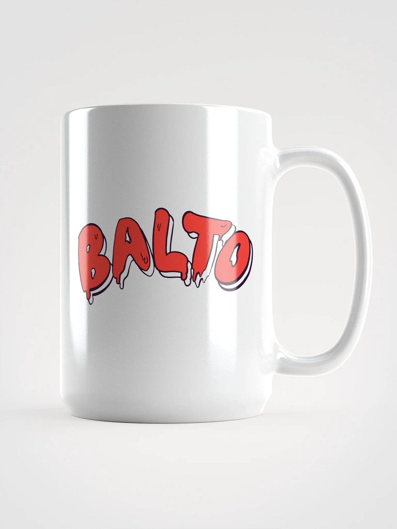 Taza Balto grafiti rojo