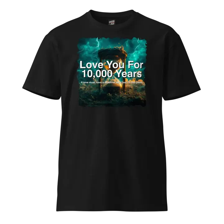 Timeless Love – "Love You For 10,000 Years" T-Shirt product image (1)