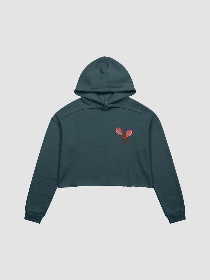 Bleed Your Heart Out Cropped Hoodie (Traditional) product image (1)