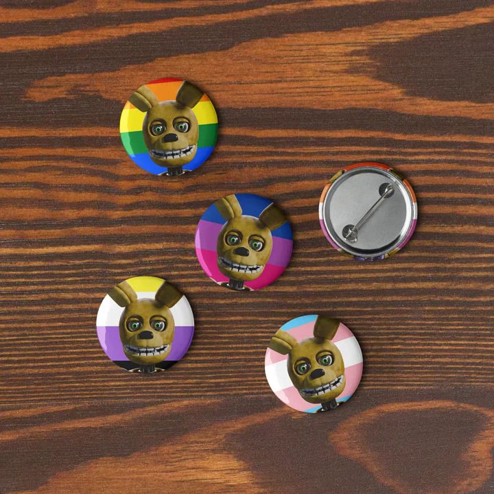 Springy Bright Pride Pins! (Set 1) product image (2)