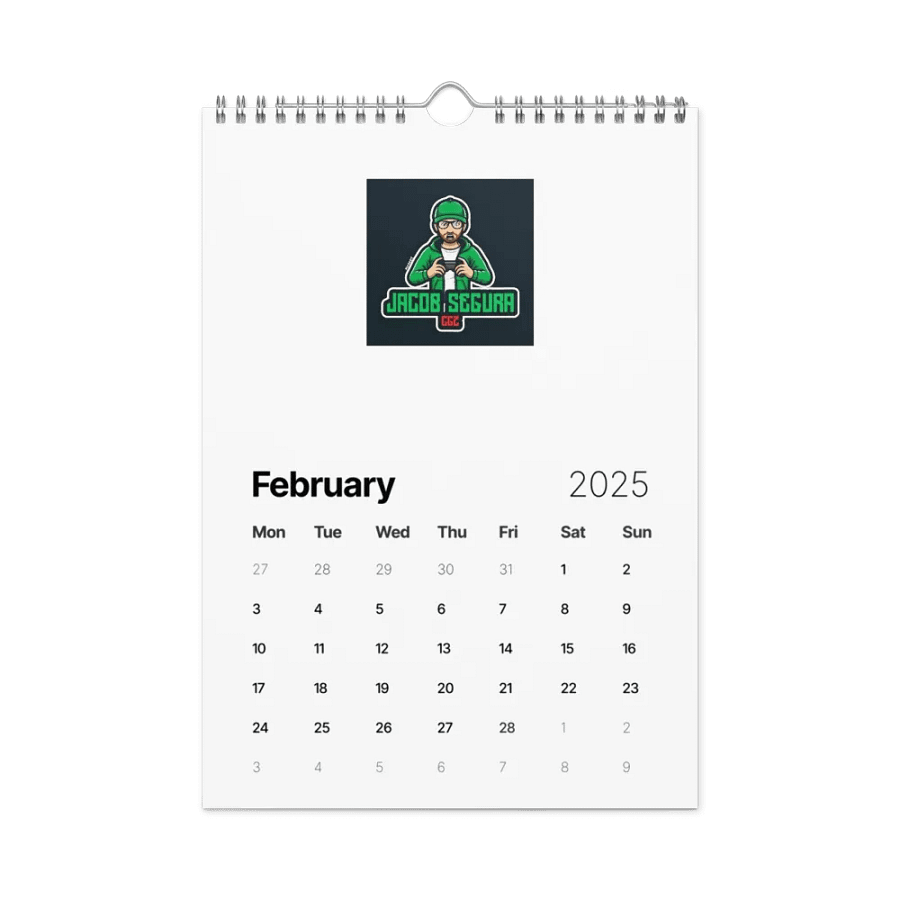 Jacob segura CGZ 2025 Calendar product image (5)