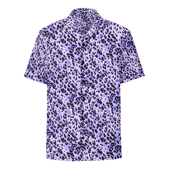 Purple Leopard Skin Hawaiian Shirt product image (1)