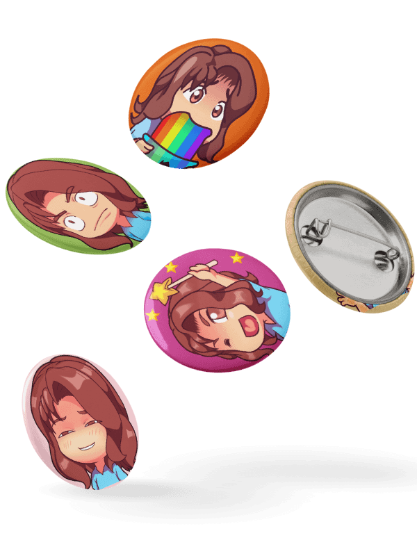 MadCoffee Emoji Button Pins product image (2)