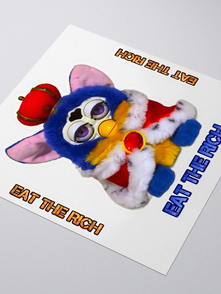 Eat The Rich Sticker product image (3)