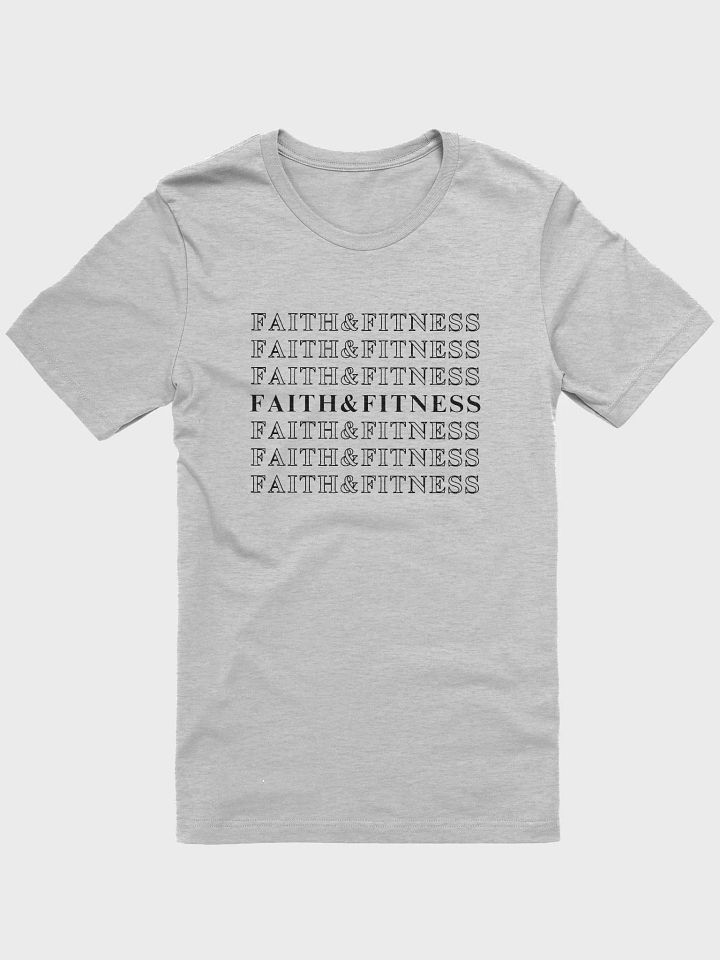 Faith & Fitness Christian Workout T-Shirt product image (4)