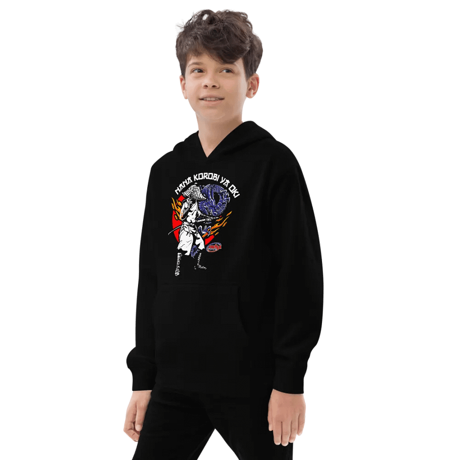 Kid's: Fall Down 7 Times. Stand Up 8 hoodie product image (3)