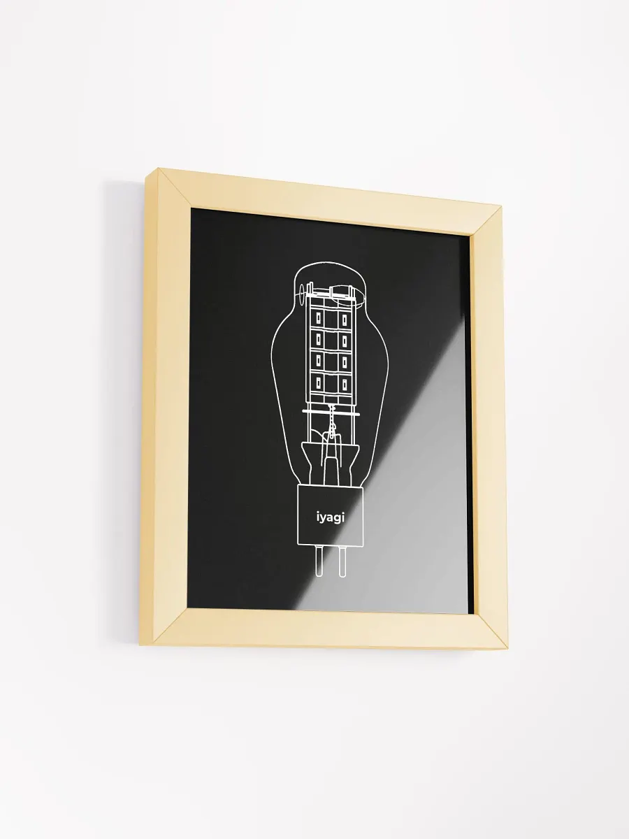 Premium Framed iyagi 300B Tube Poster (black) product image (3)