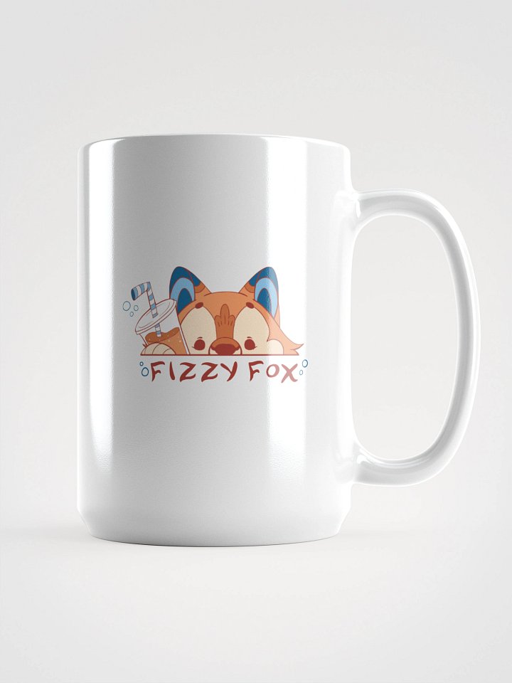 Fizzy Fox White Glossy Mug product image (2)
