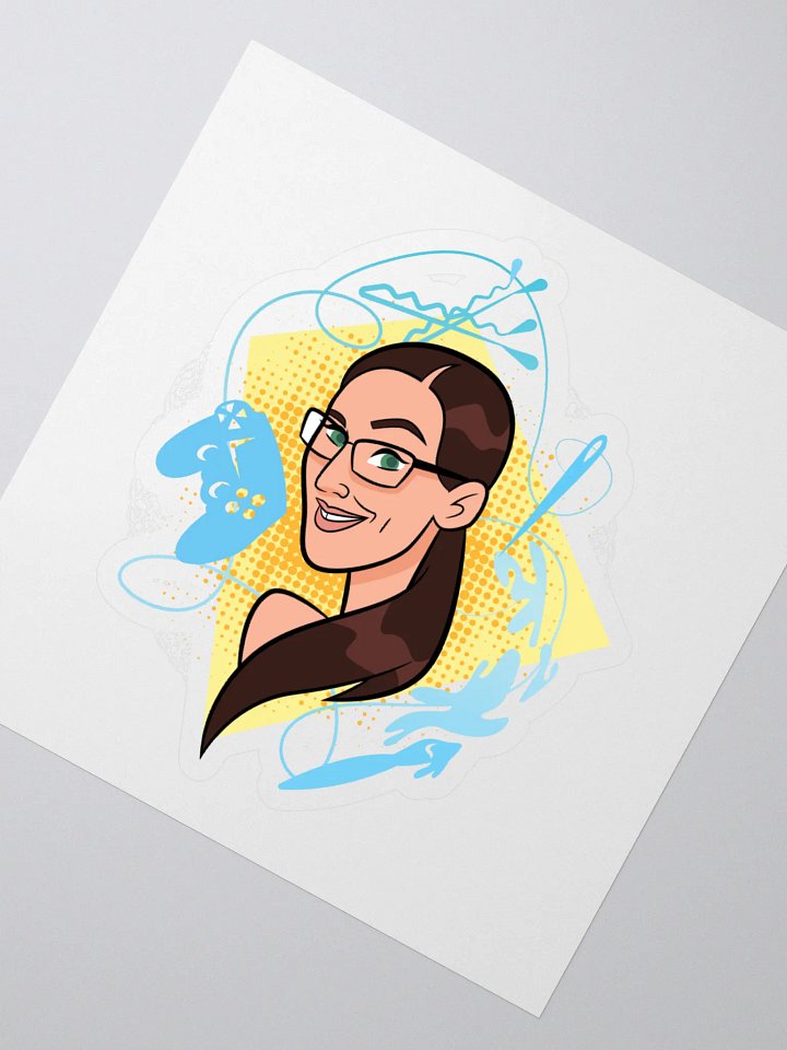Cartoon Leah sticker product image (2)