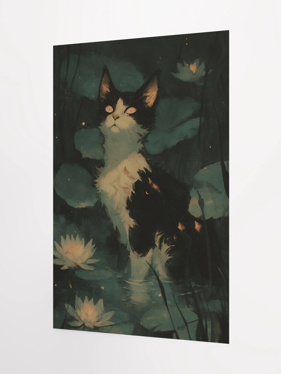 Starry Night Cat Poster product image (6)