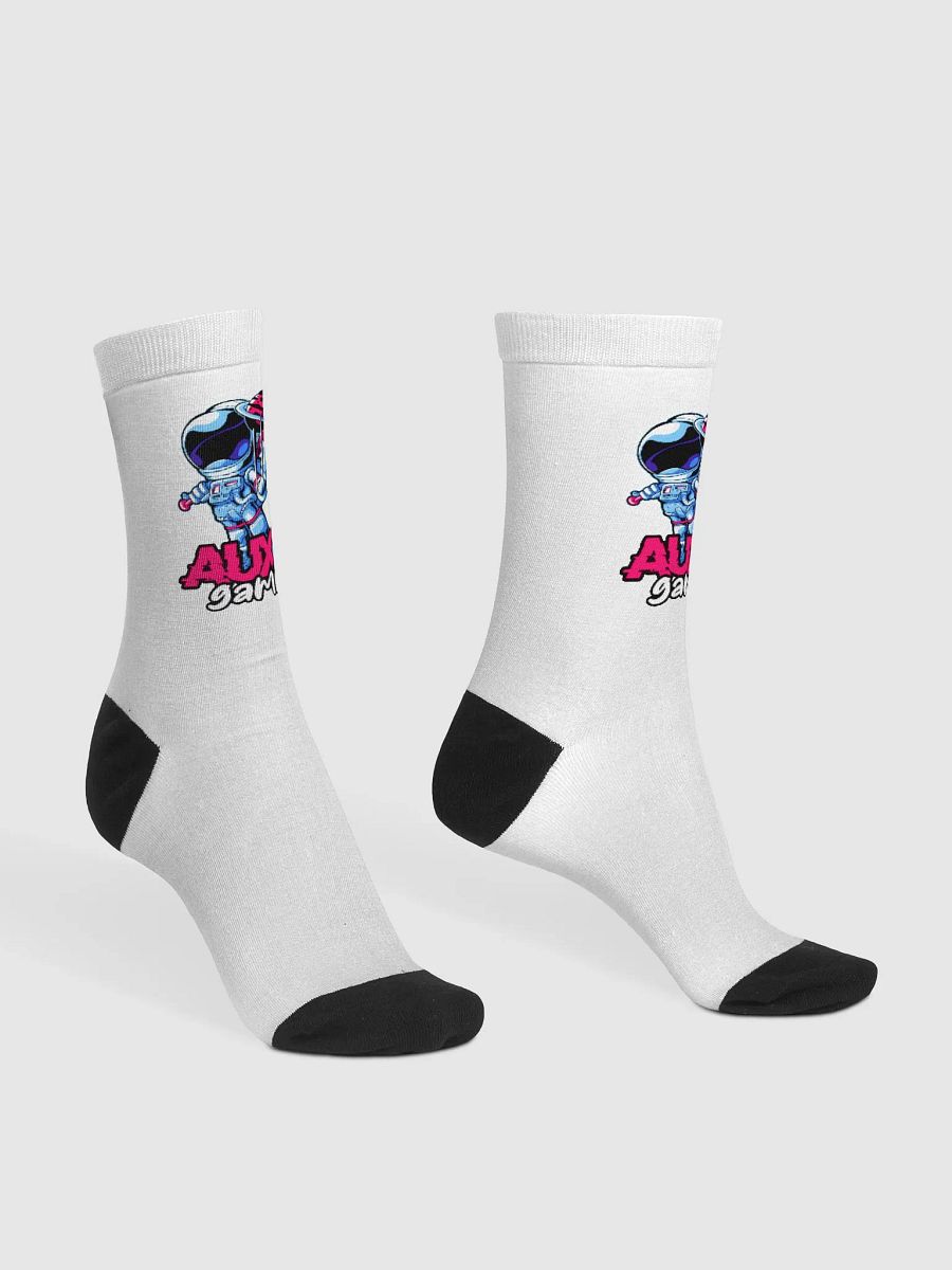Eco-Friendly AUXgaming Crew Socks product image (3)