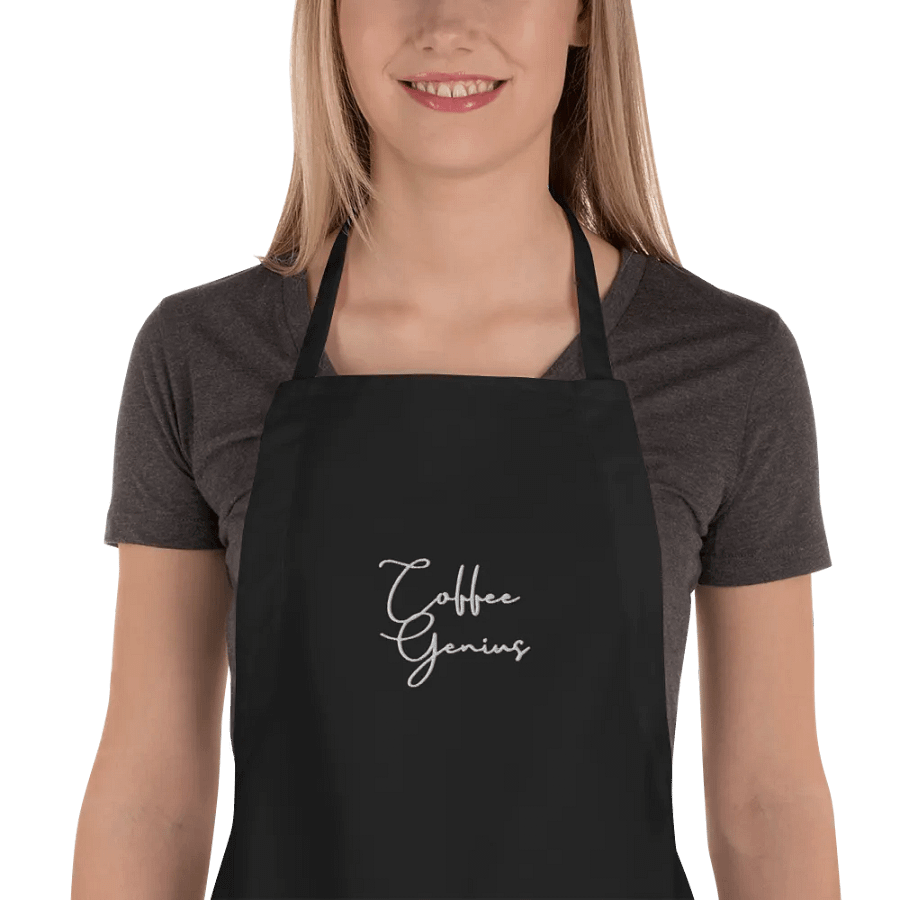 Coffee Genius Embroidered Apron product image (3)