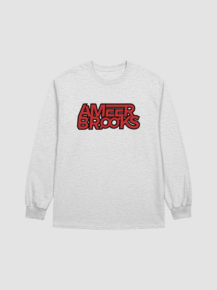 Black + Red Logo Long Sleeve product image (5)
