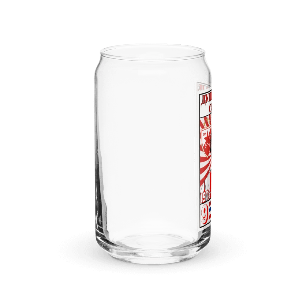 Dušan Dule Savić (FK Crvena Zvezda) Can-Shaped Glass product image (10)