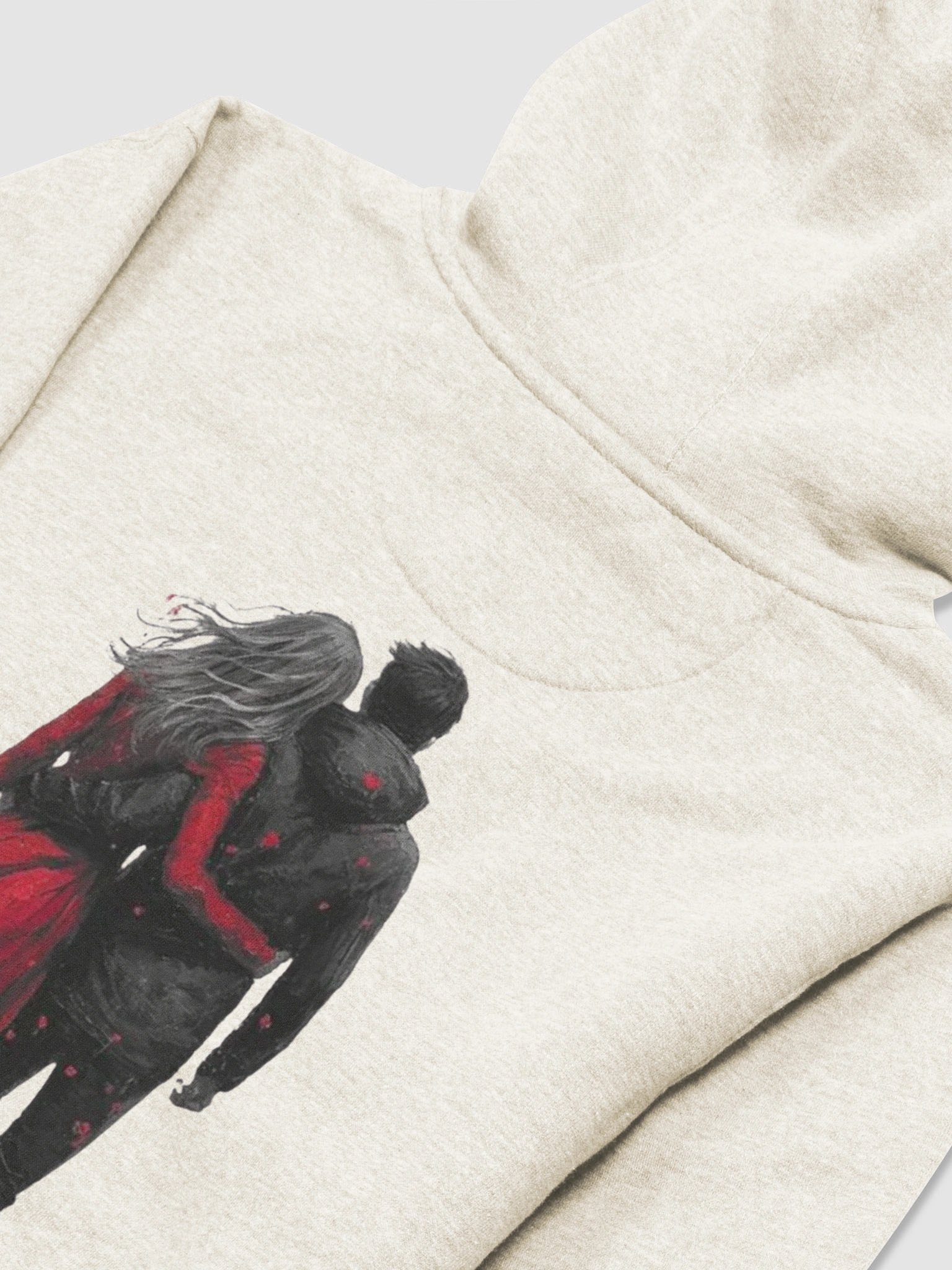 Crimson Affection Premium Hoodie product image (2)