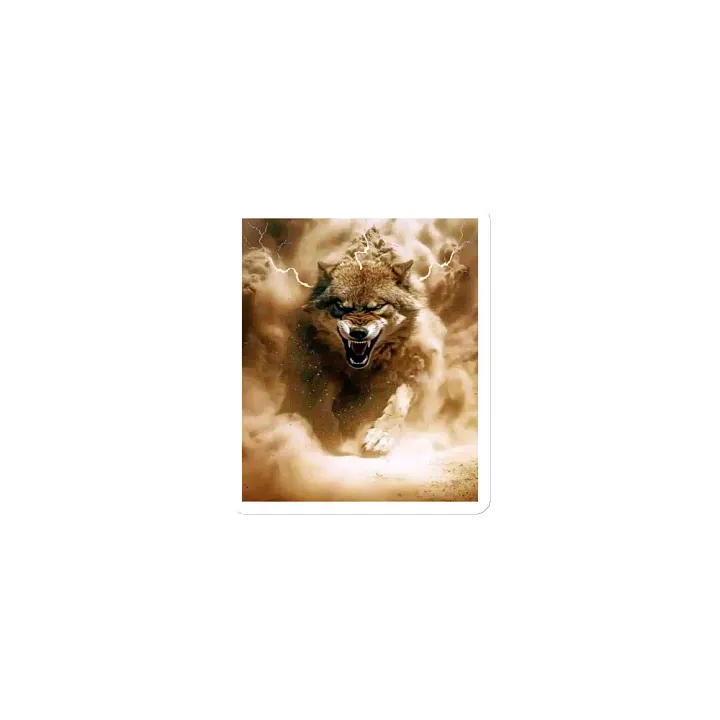 Thunderous Storm Wolf product image (1)