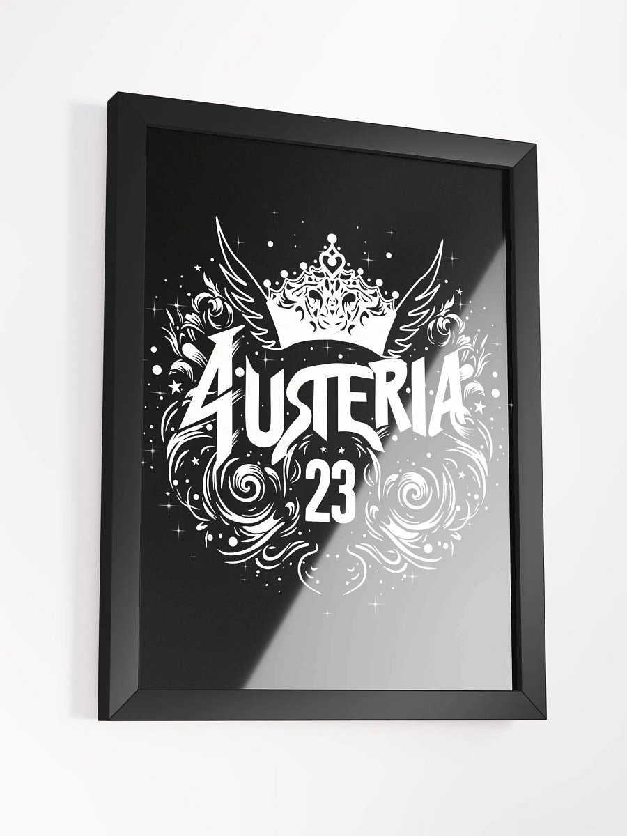 Crown and Wings | Framed Matte Poster 12'' x 16'' product image (3)