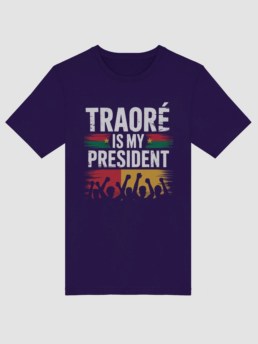 Traore is my president Burkina Faso- Ibrahim Traoré Supersoft T-shirt product image (45)
