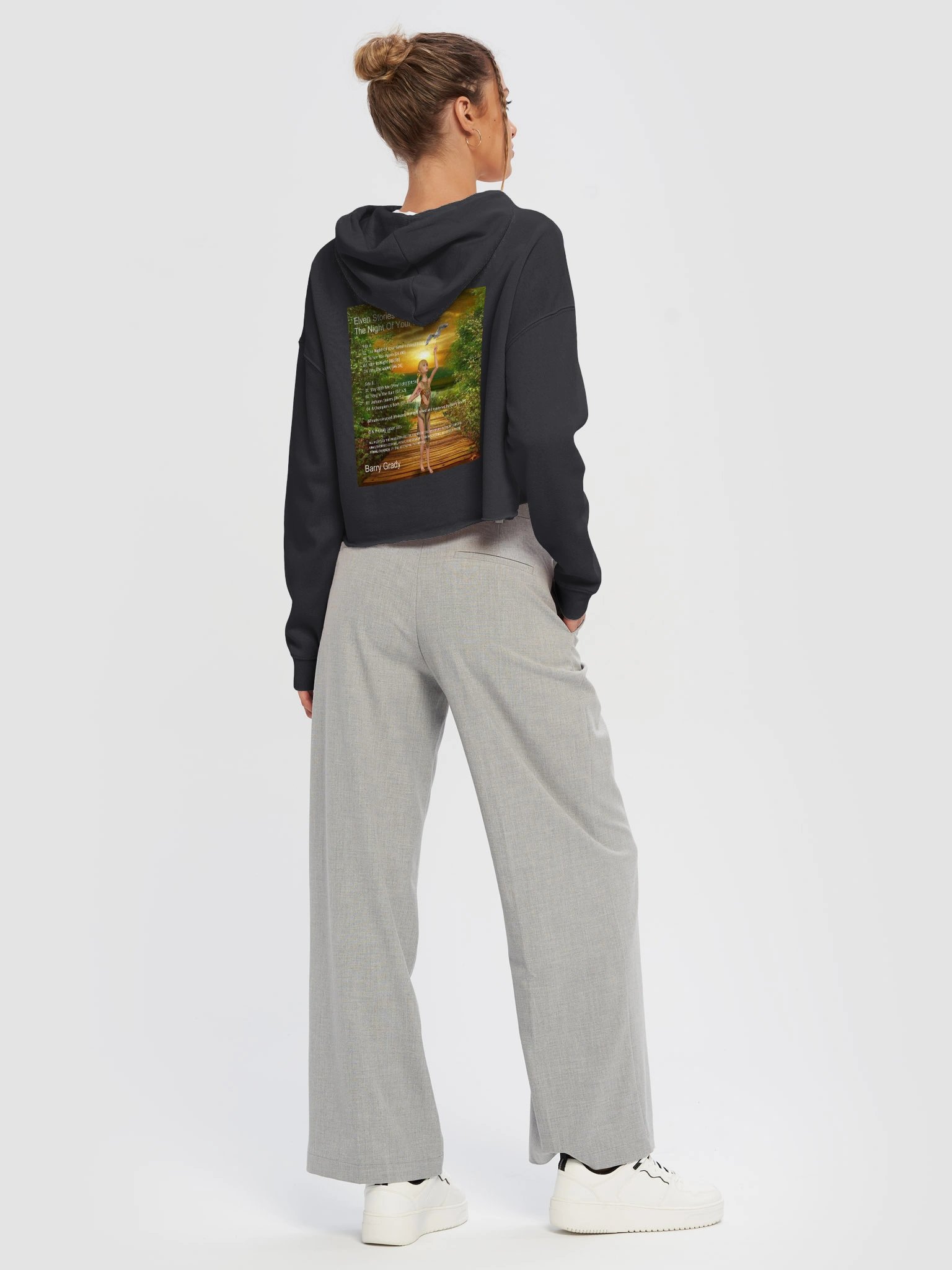 'Elven Stories - The Night Of Your Return' Women's Cropped Hoodie product image (40)