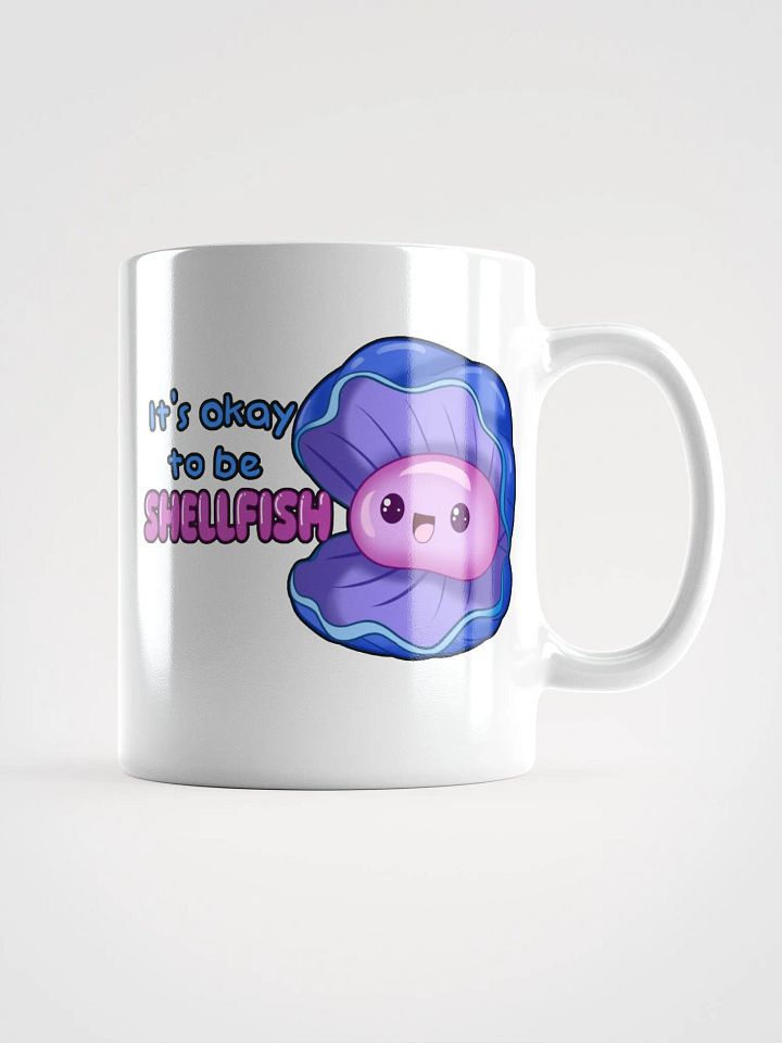 It's okay to be shellfish mug product image (1)