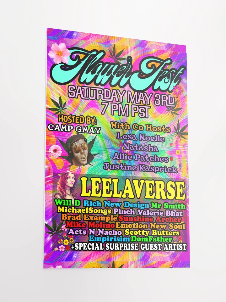 Flower Fest Poster product image (2)