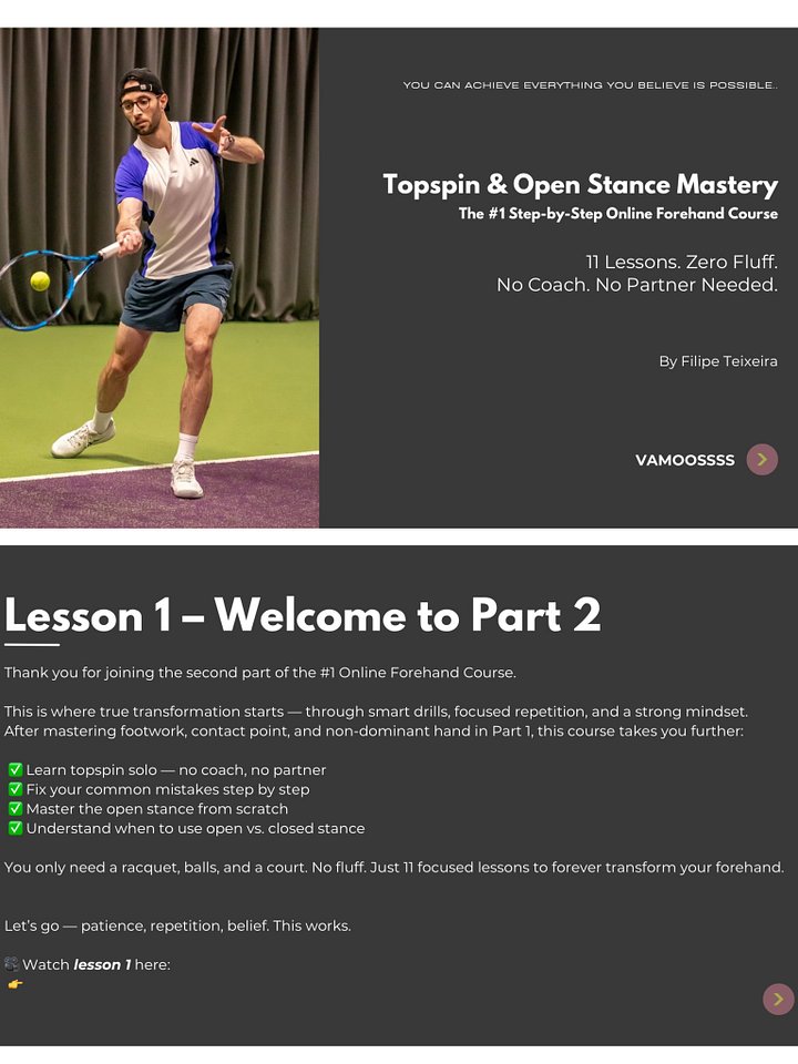 Forehand Topspin & Open Stance Mastery product image (2)