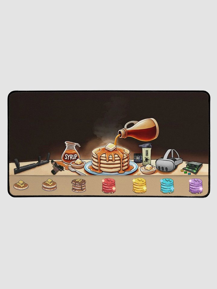 YT Banner Mouse Pad w/ Badges product image (1)