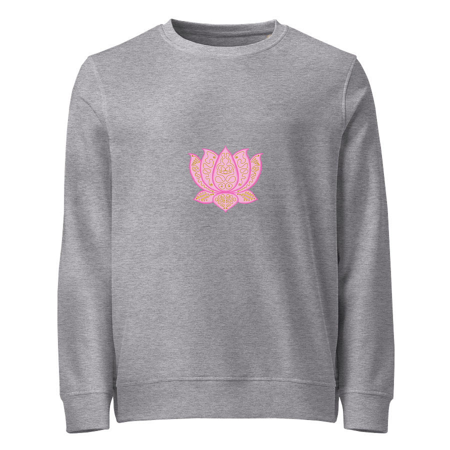 Golden Lotus Organic Sweatshirt product image (1)