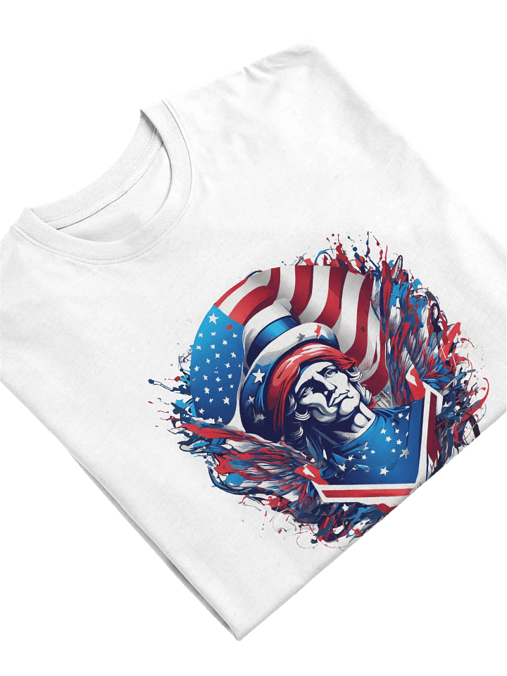 Patriotic Pride Tee, Bold Men's USA Shirt, Perfect American Gift product image (1)