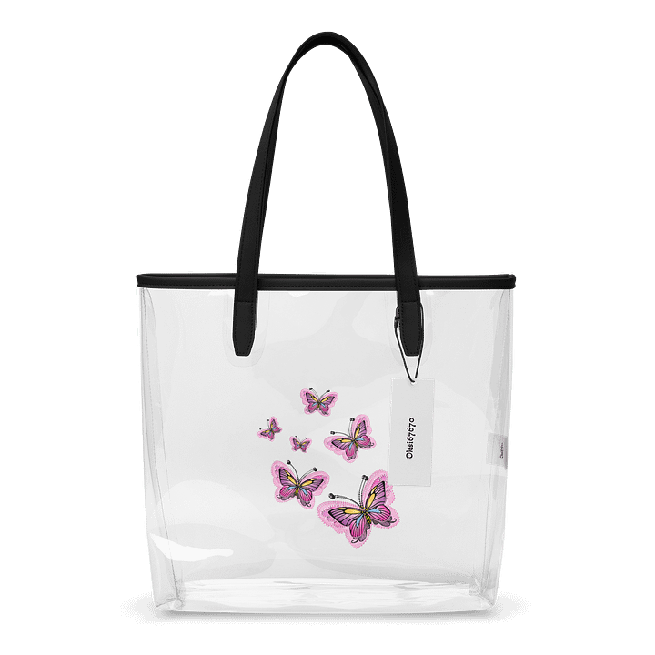 Butterfly Dream Clear Tote Bag product image (1)