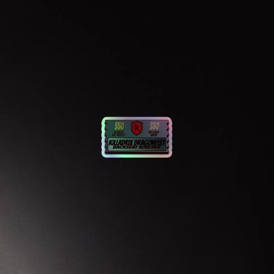 Killadrix Dragonfist $50 Holographic Backseat Voucher product image (4)